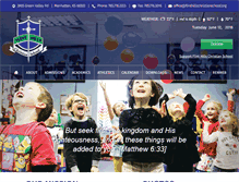 Tablet Screenshot of flinthillschristianschool.org